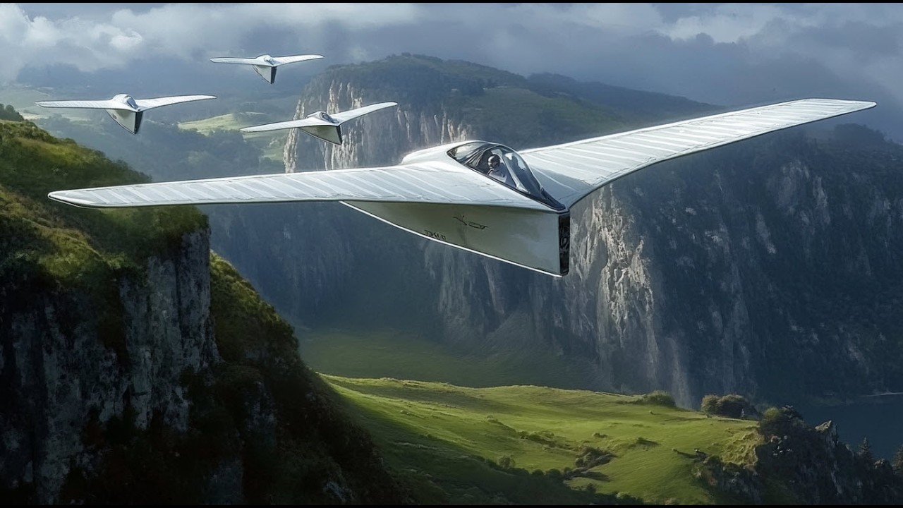 The World’s Lightest Aircraft And Highest Tower Climbs – Aviation Feats Captured in Stunning Detail