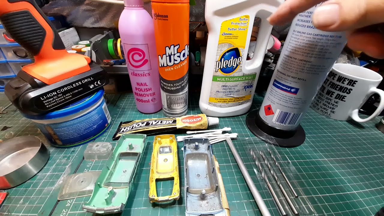 Diecast restoration beginners guide  part4 window units removal and cleaning