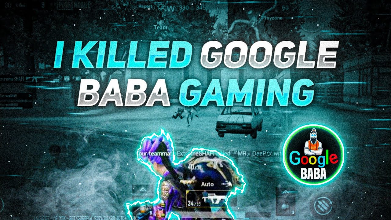 #PUBGMOBILE  #JODBABLU I KILLED GOOGLE BABA GAMING PUBG MONTAGE
