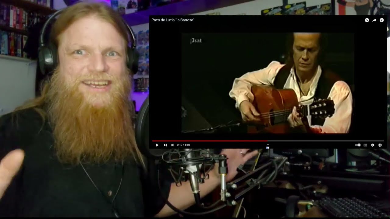PACO DE LUCIA - La Barrosa REACTION | Metal Head DJ Reviews