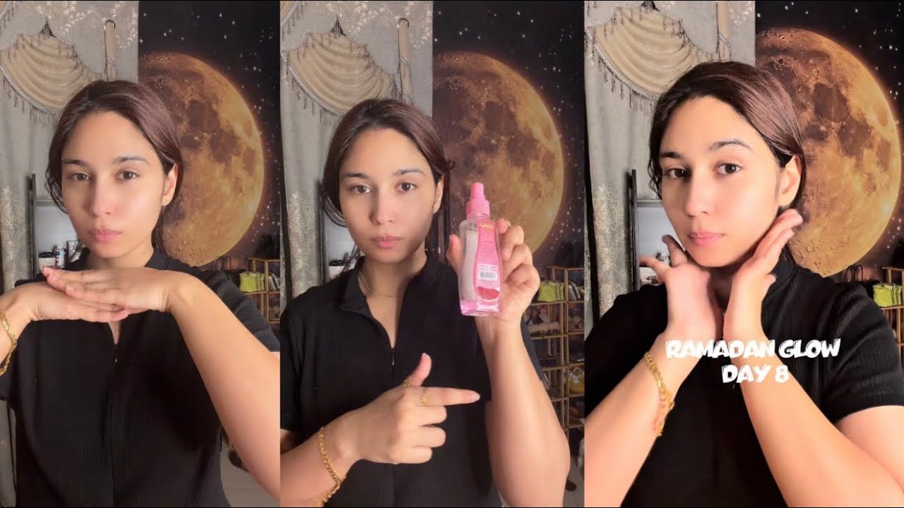 🌙 Ramzan glow Series – ep 8 ✨Simple Face Mask for Natural Ramadan Glow 🤍