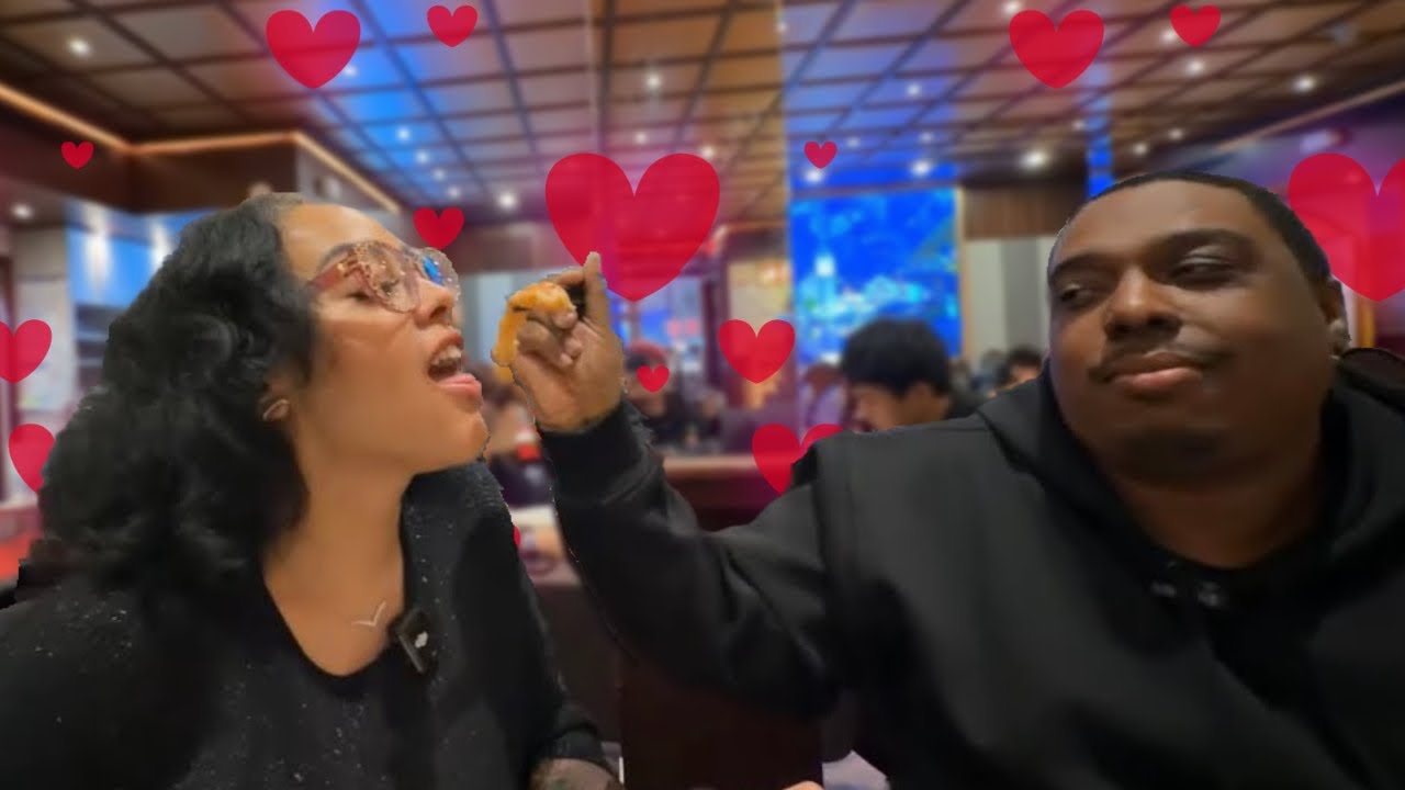 I Took My Biggest Fan On A DATE ❤️ (MUKBANG)