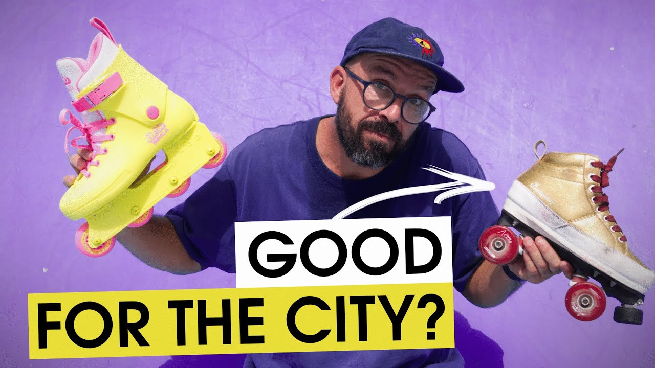 Я ПОПРОБОВАЛ ЧЕТЫРЕХСТОРОННИЕ СКЕЙТЫ ДЛЯ КАТАНИЯ ПО ГОРОДУ (на светодиодных колесах)