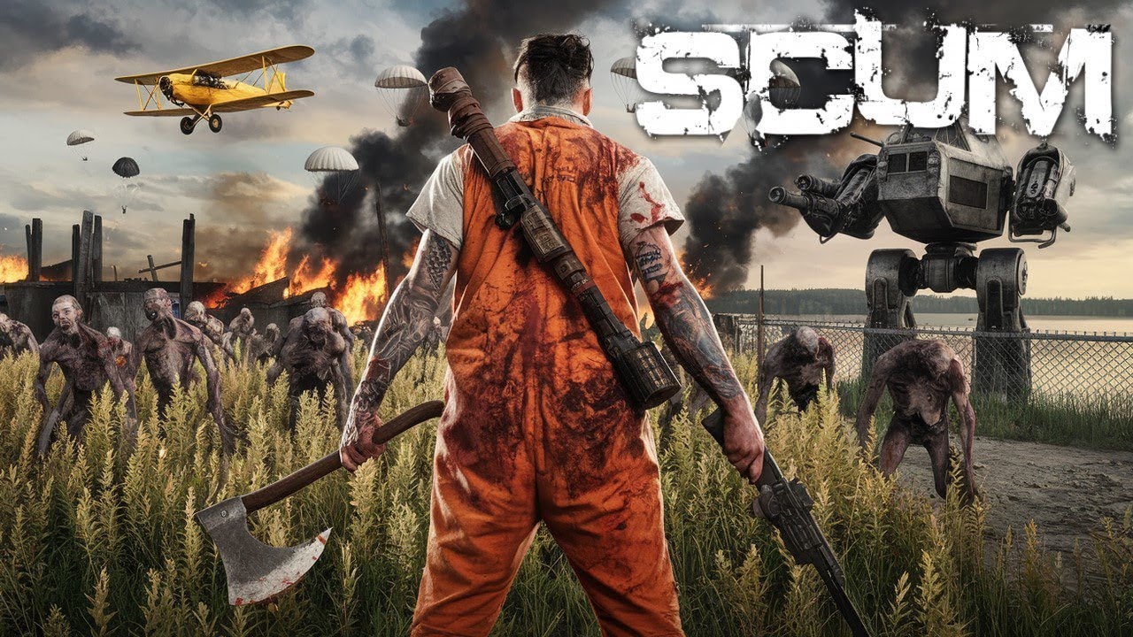Scum, прокачка силы, ловкости, выносливости, на сервере ADVENTURE TIME