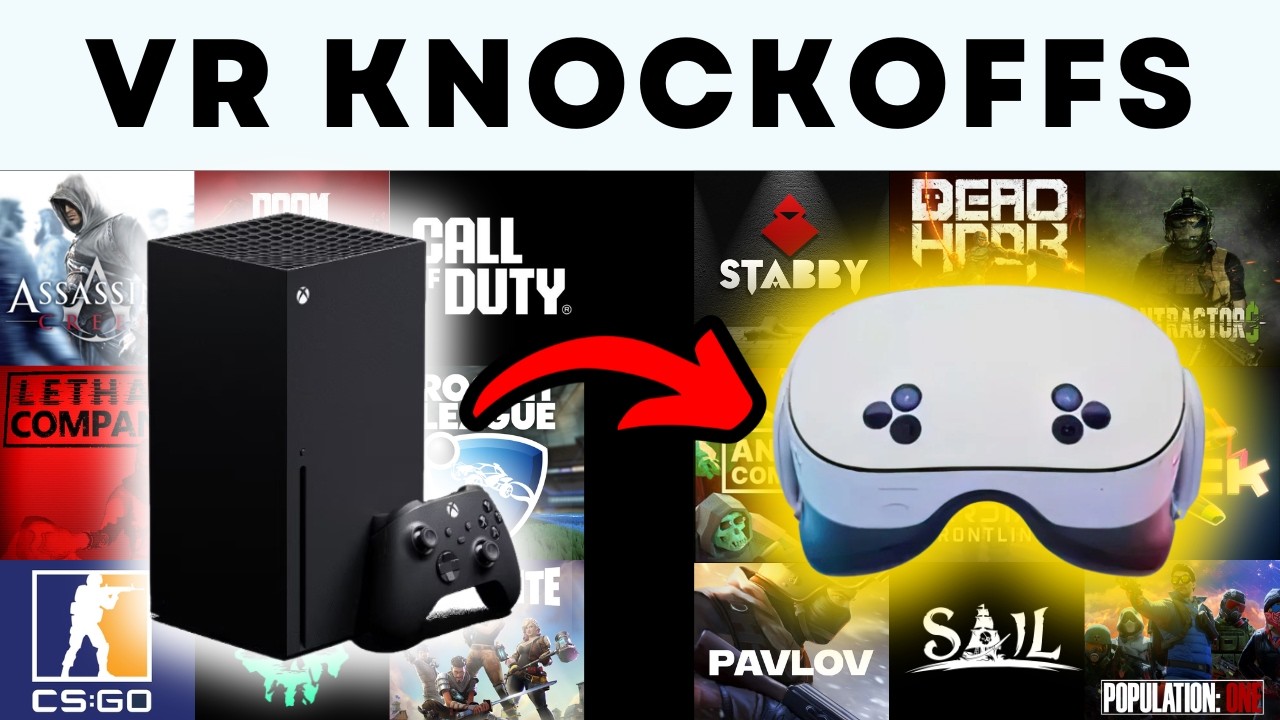 VR Knockoffs of Popular Video Games 🤔