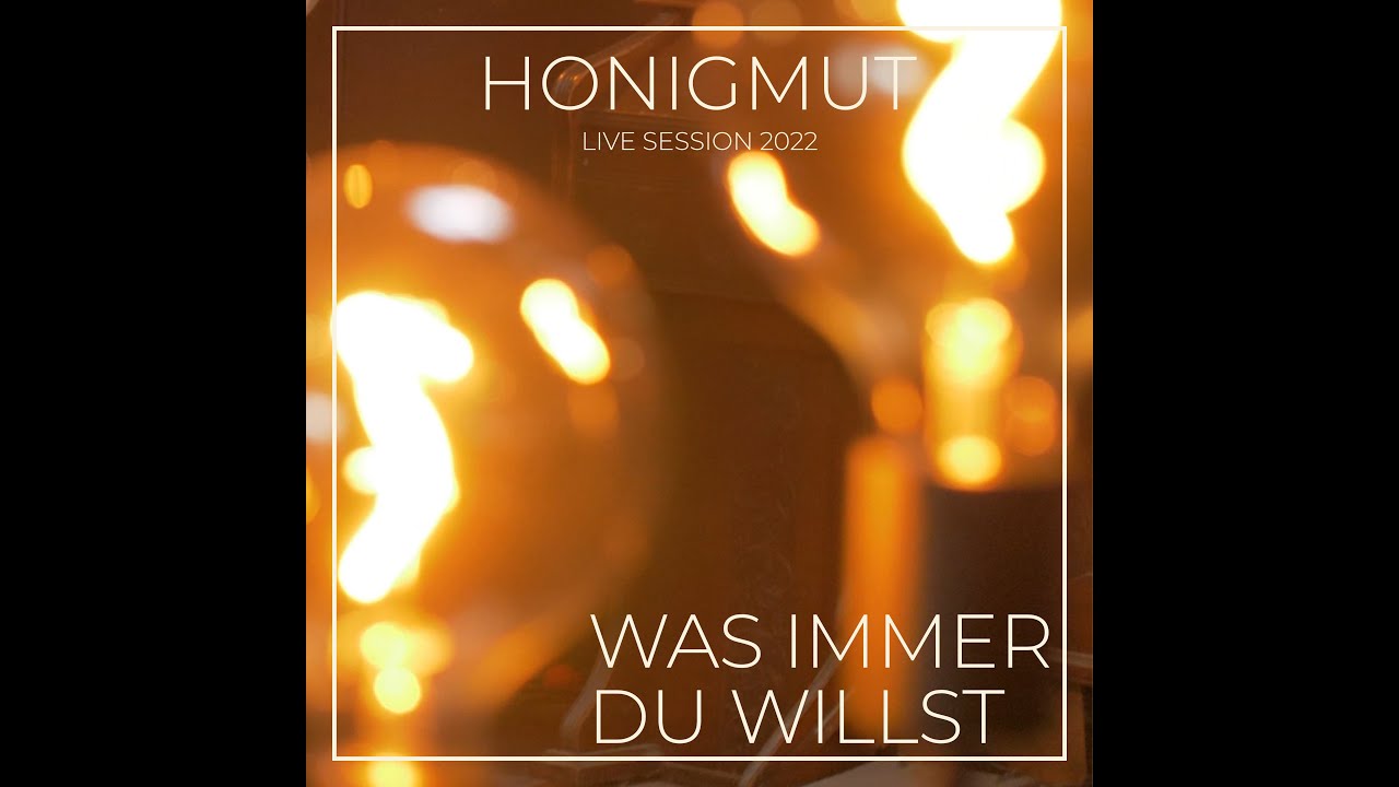 Marlon - Was immer du willst (HonigMut Cover) Live Session