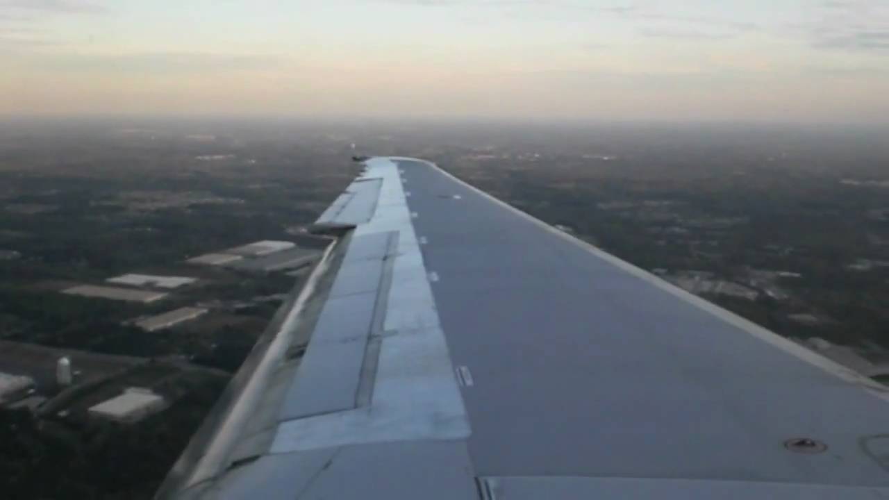 Delta MD-88 Landing Flight 1661 at Atlanta Airport