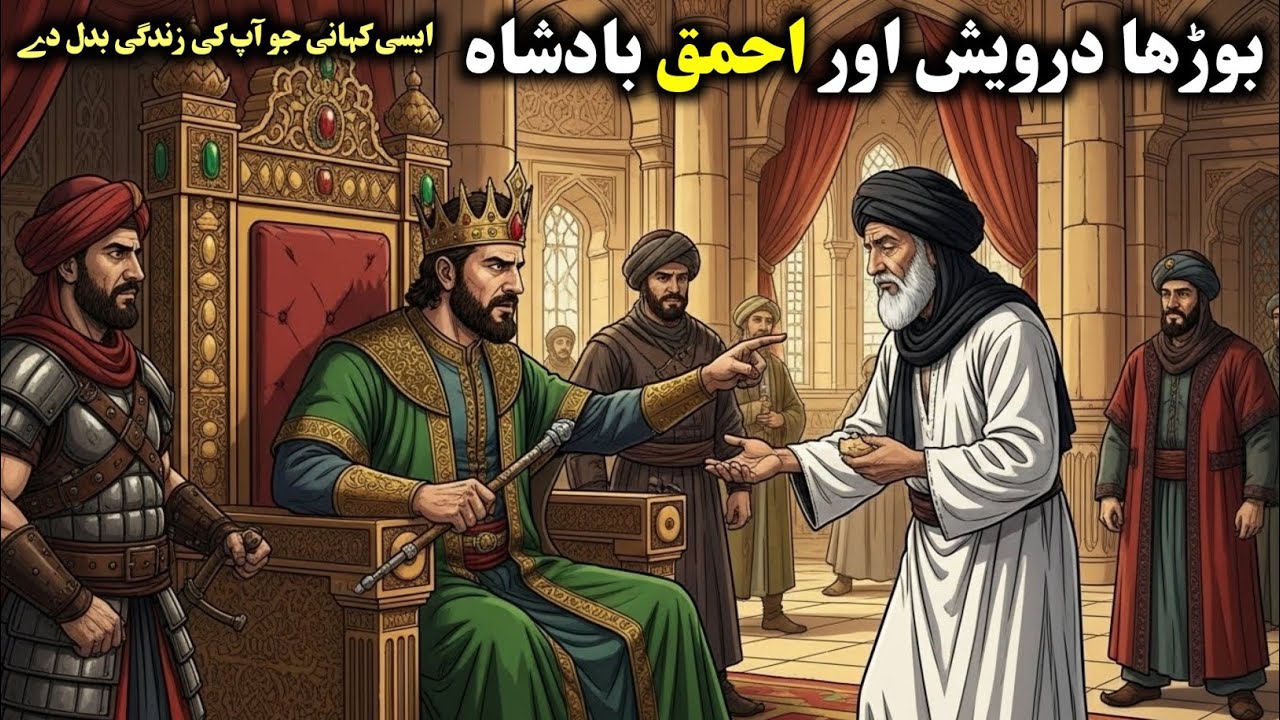 Budha Durwesh Aur Bewaquf Badshah | बूढ़ा दरवेश और बेवकूफ़ बादशाह | Be Waqoof Badshah Ka Qissa