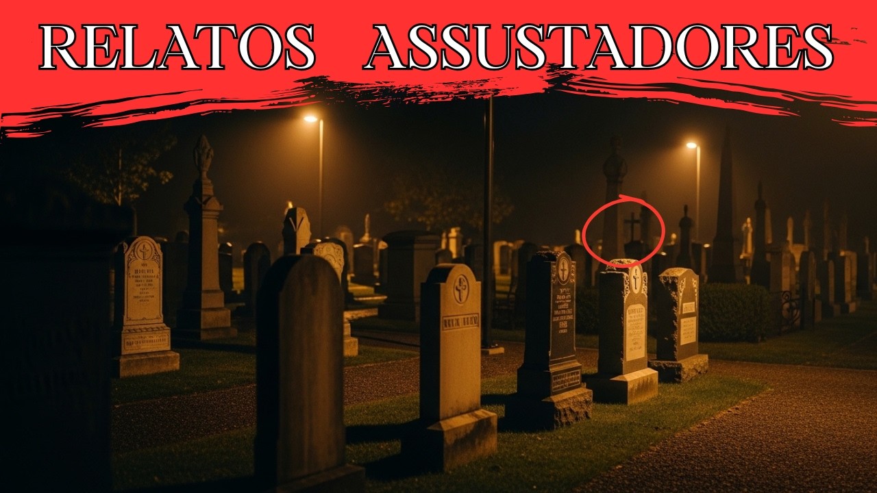 O DIA EM QUE O CEMITÉRIO RECEBEU VISITAS À NOITE | RELATOS DE TERROR PERTURBADORES EP. 64