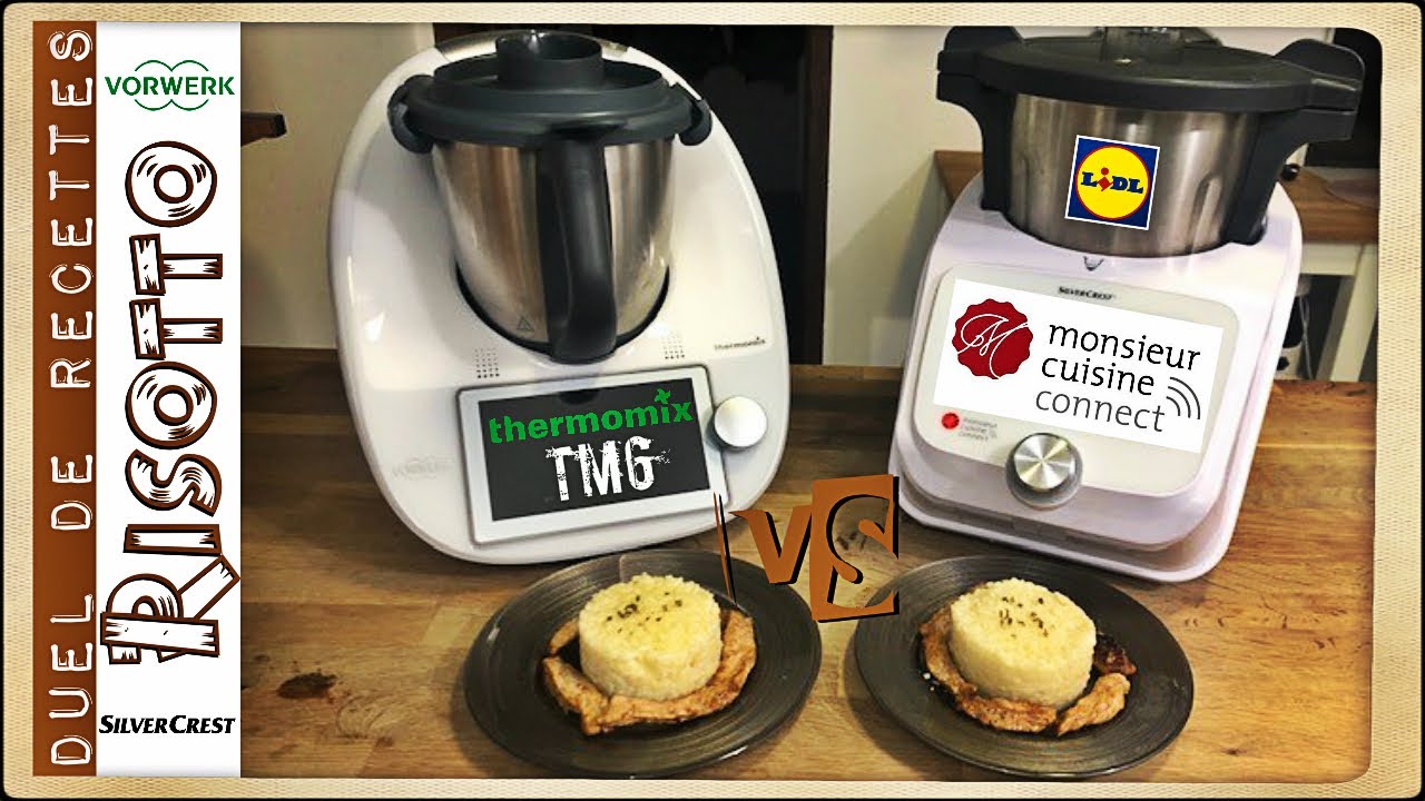 DUEL DE RECETTES : RISOTTO (Thermomix TM6 VS Monsieur cuisine connect par Sand Cook&Look )
