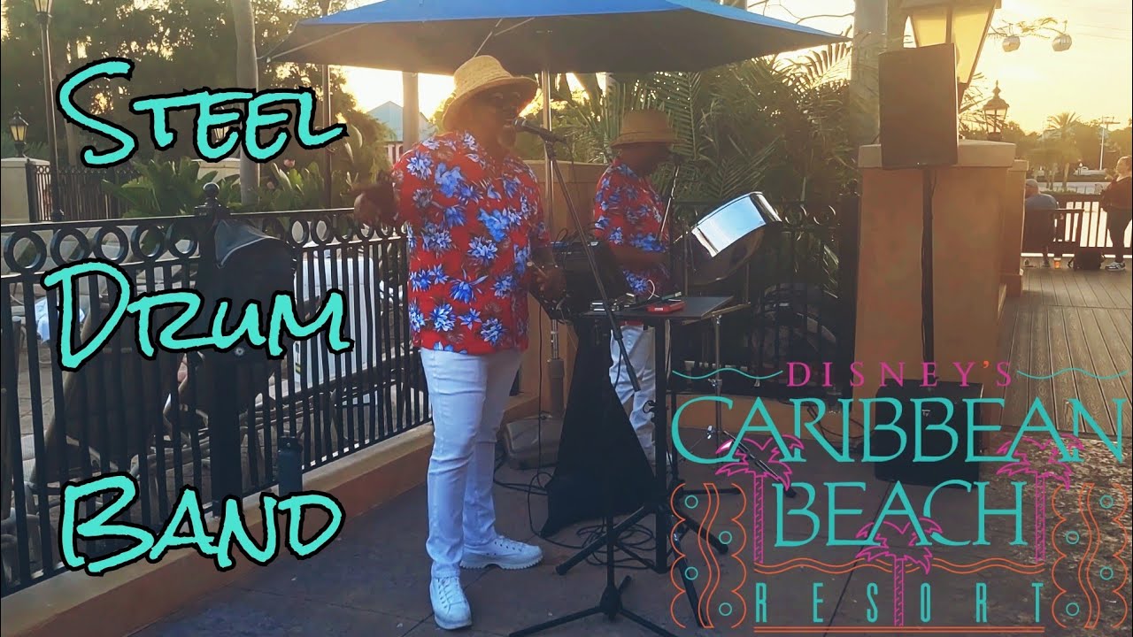 Disney's Carribean Beach Resort | Steel Drum Band | 4K