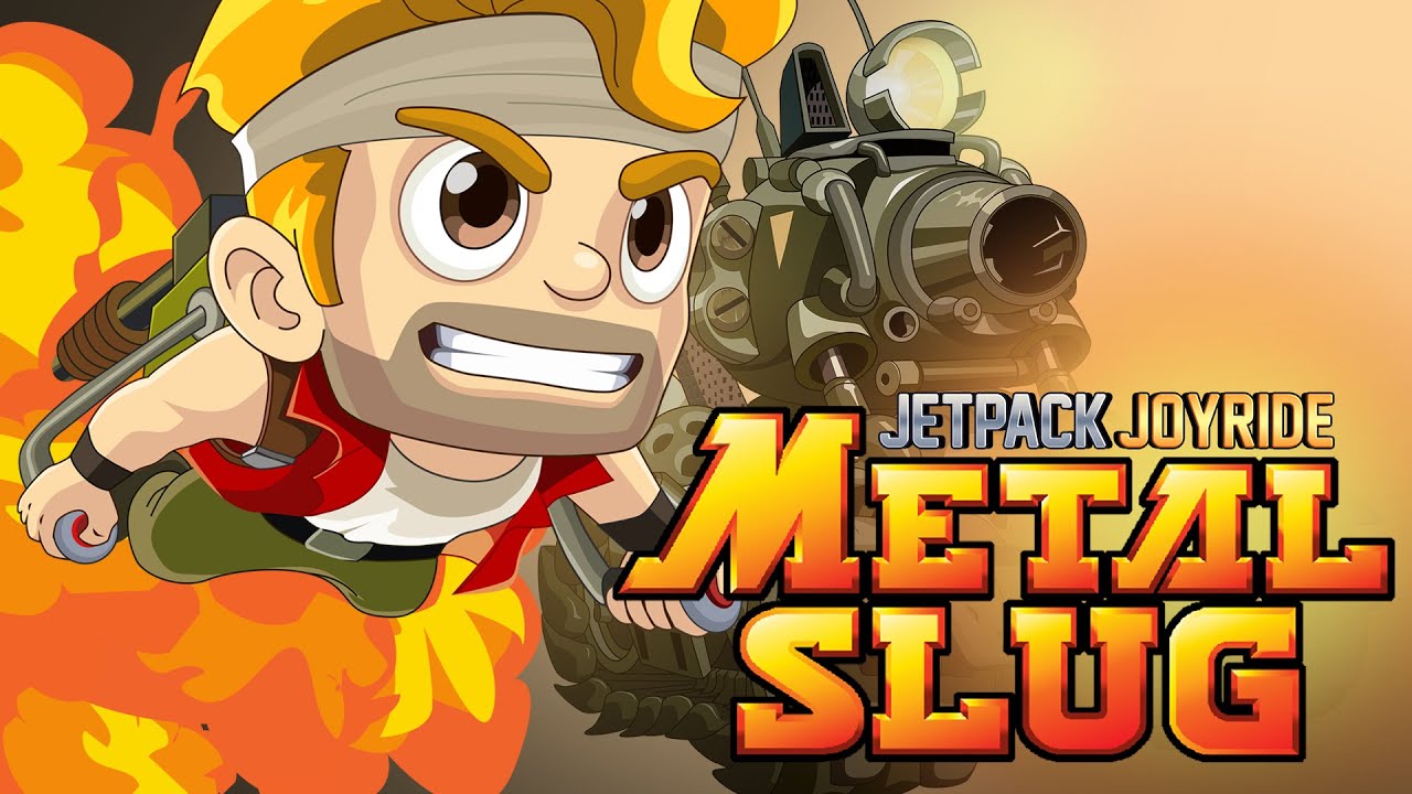 Jetpack Joyride 🚀 Metal Slug !!!  Gameplay Trailer @HalfbrickStudios and @SNK_OfficialChannel