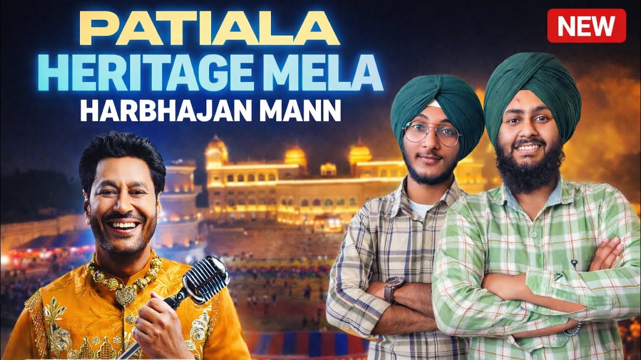 Harbhajan Mann😍live Show in PATIALA  @HarbhajanMannOfficial #trending #craftmela #sheeshmahal 