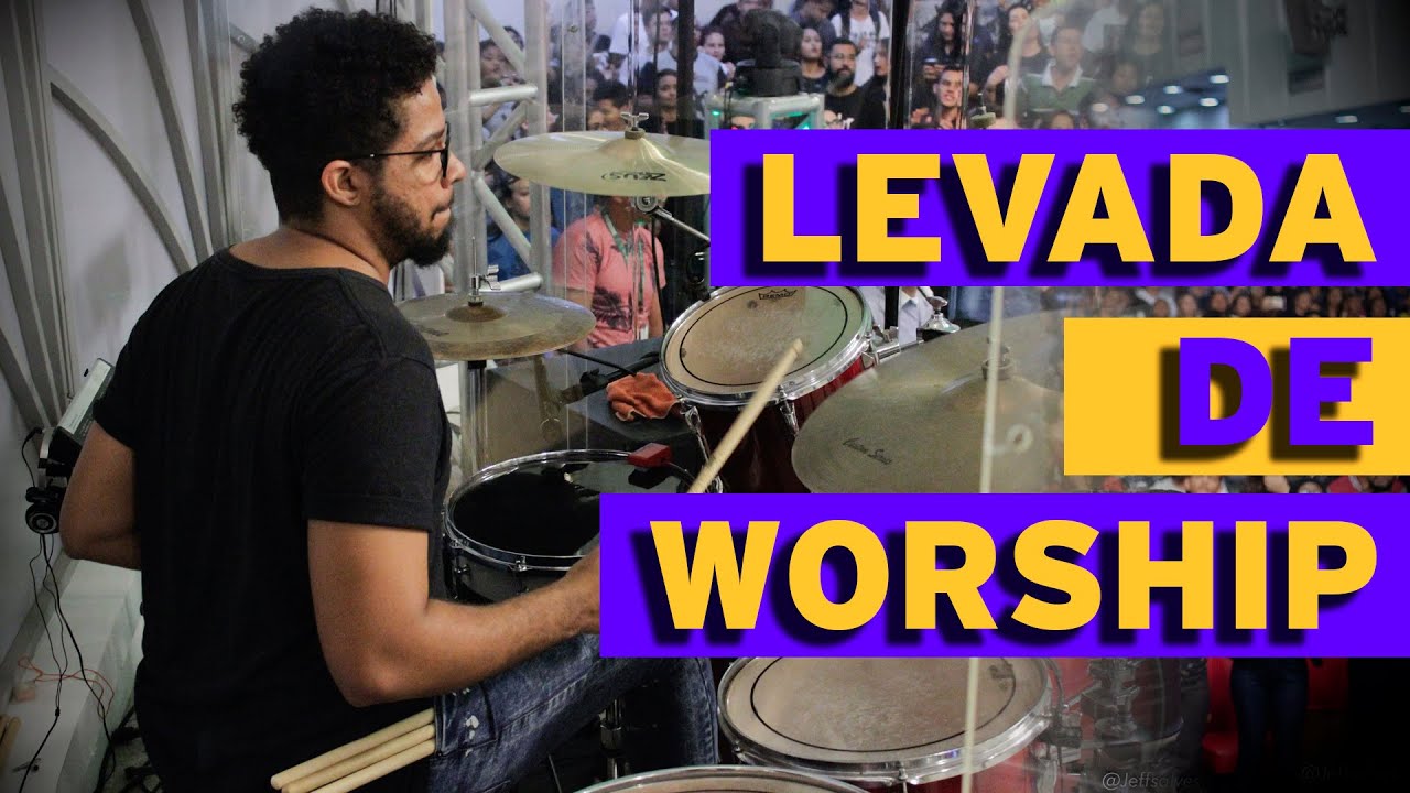 COMO TOCAR WORSHIP NA BATERA | 3 LEVADAS | INICIANTE