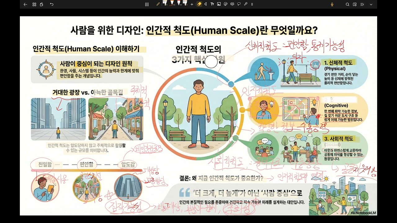 인간적 척도: 디자인과 환경 원칙