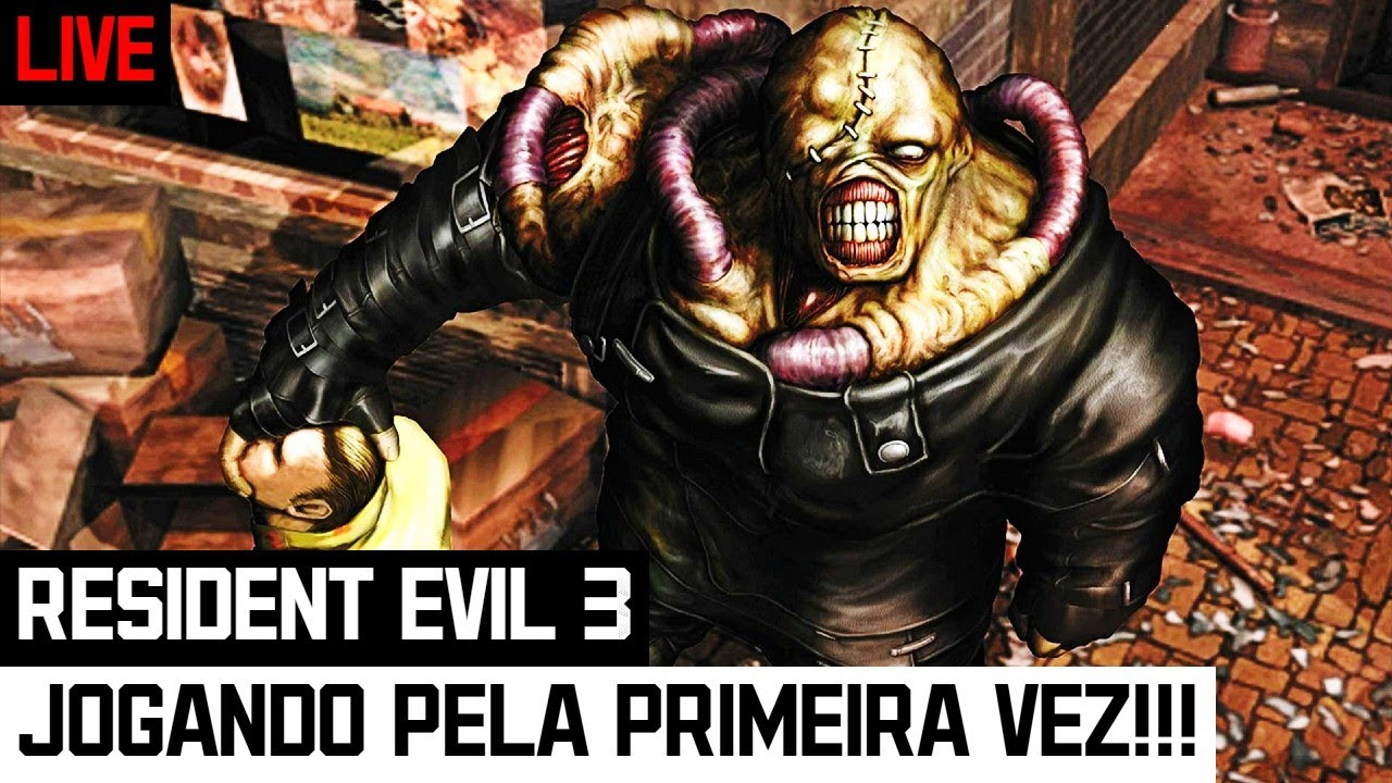 S.T.A.R.S... S.T.A.R.S!!! Resident Evil 3: Nemesis pela primeira vez AO VIVO