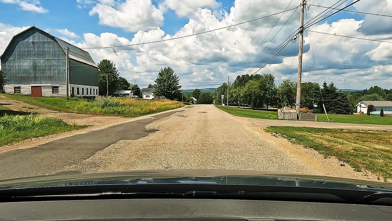 V273 Driving from Apohaqui NB to Centerville NB Canada July 2025