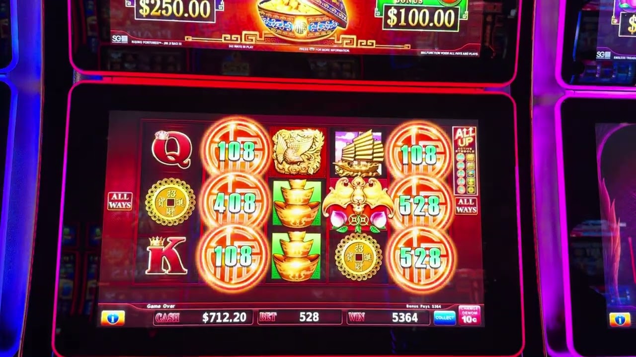 Betting $52.8 and $26.4 on Jin Ji Bao Xi - Endless Treasure Slot Machine - Part 2