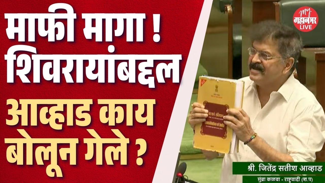 शिवरायांच्या राज्याभिषेकावर काय बोलून गेले आव्हाड ?, सभागृहात संताप | Jitendra Awhad