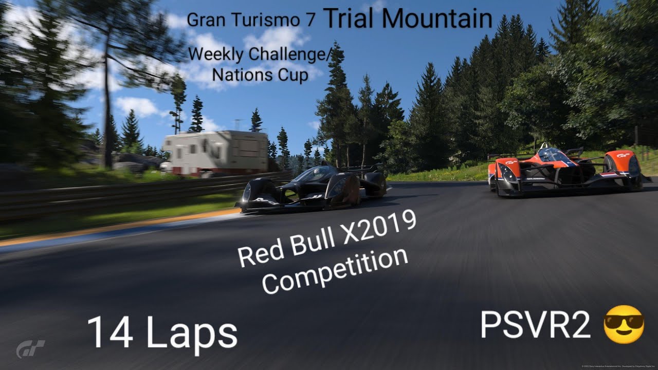 Gran Turismo 7 - Red Bull X2019 Competition - Trial Mountain - Weekly Challenge - PSVR2