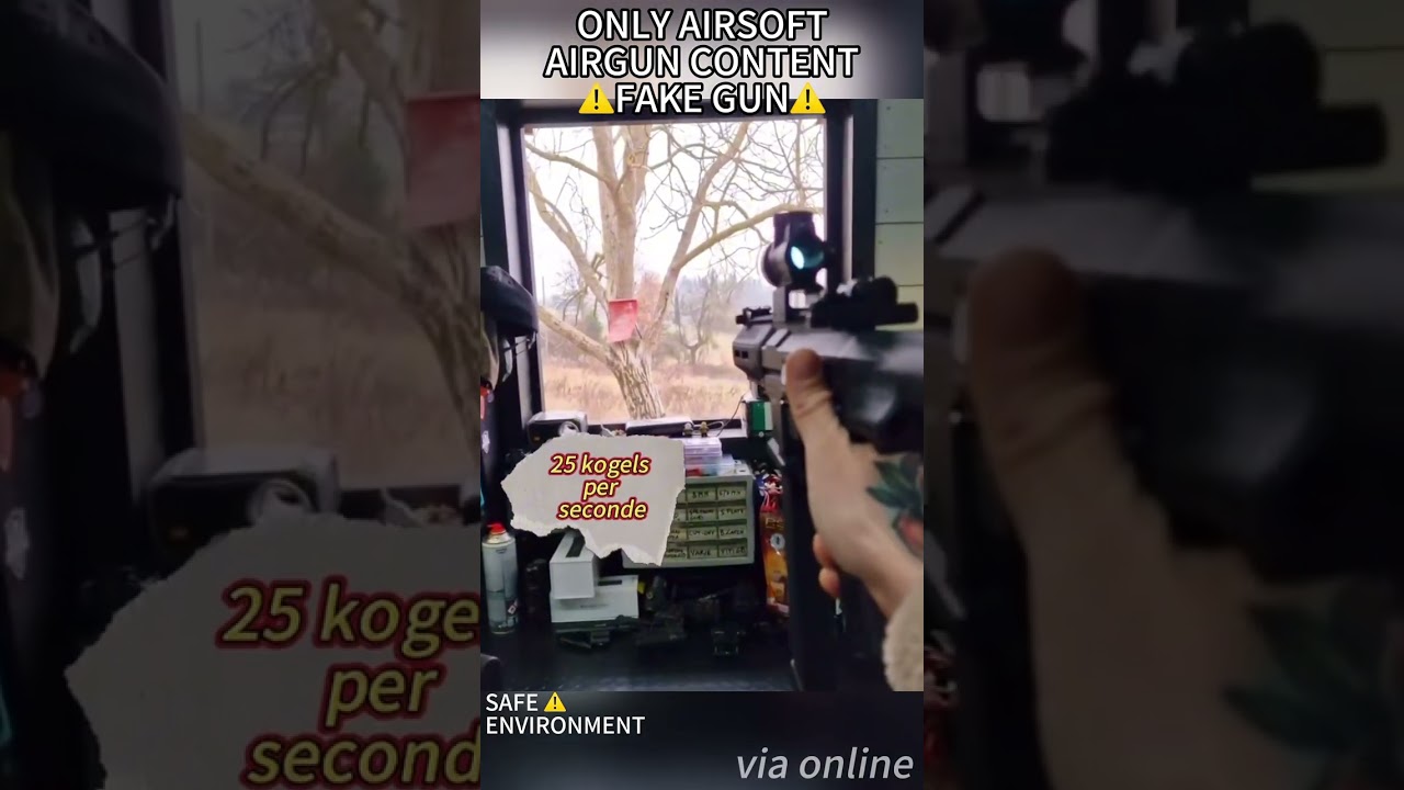 ☄️Feel the adrenaline in 15 seconds! 🔥#netherland #airsoft #airgun #fakegun #airsoftnl