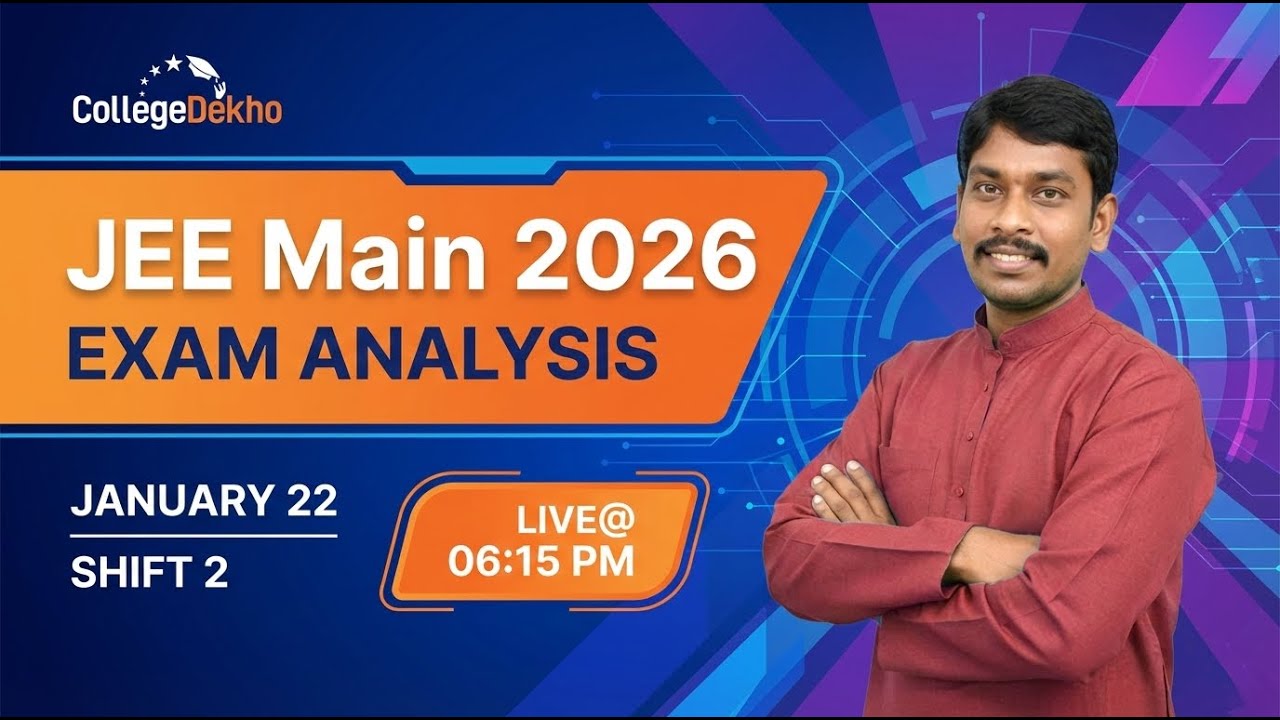 JEE Main Paper Analysis Trends 2026 Session 1: Marks vs Percentile Analysis, Difficulty Level Trends