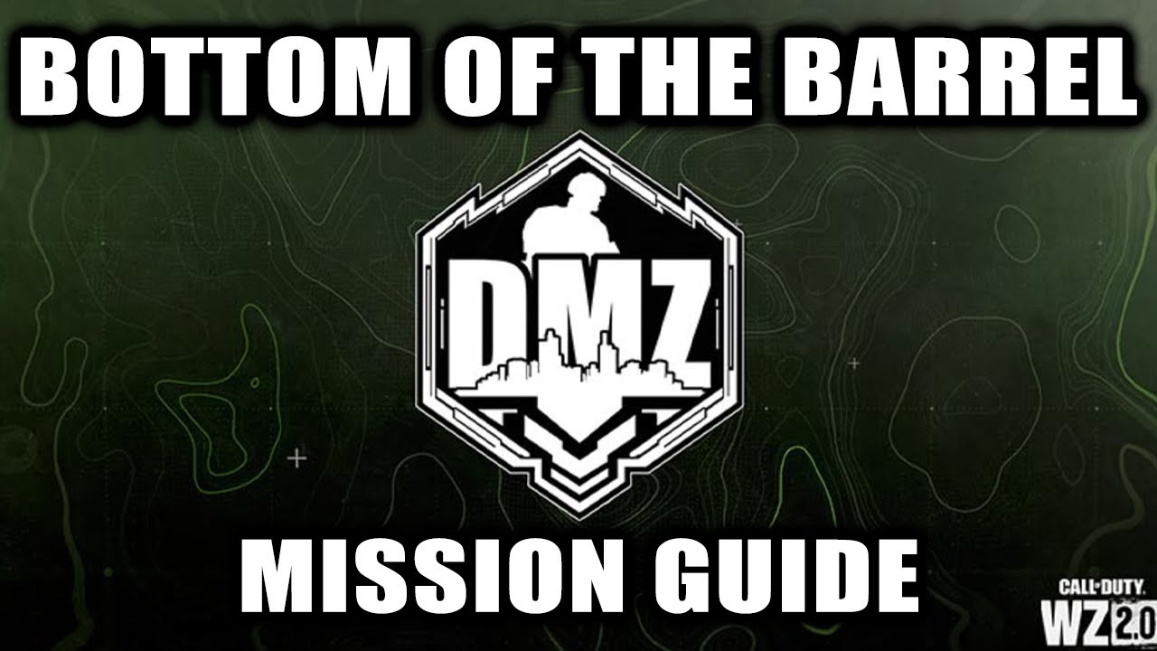 DMZ Bottom of the Barrel Mission Guide! (Russian Gas Research Documents Location)