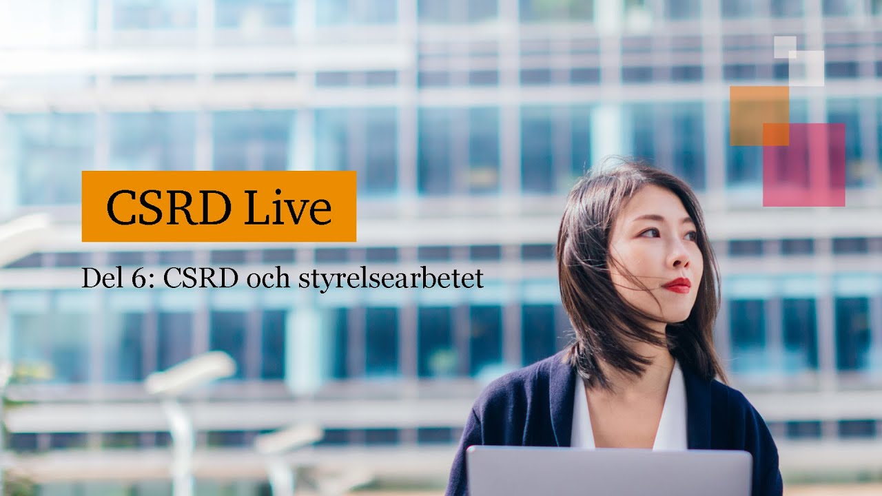 CSRD och styrelsearbetet - del 6