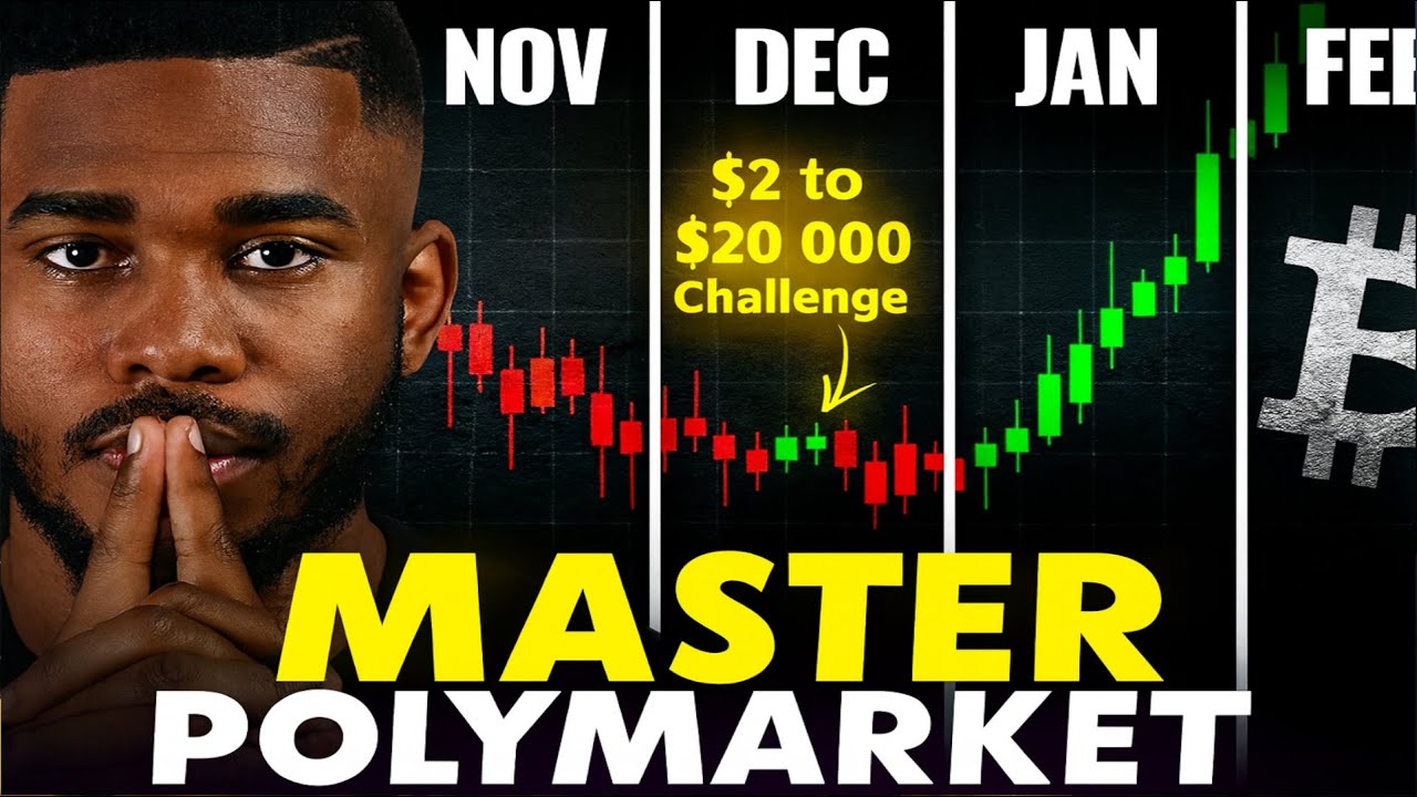 Polymarket Bitcoin Up/Down Trading Strategy | $2 to $2,000,000 Challenge (Part 2)