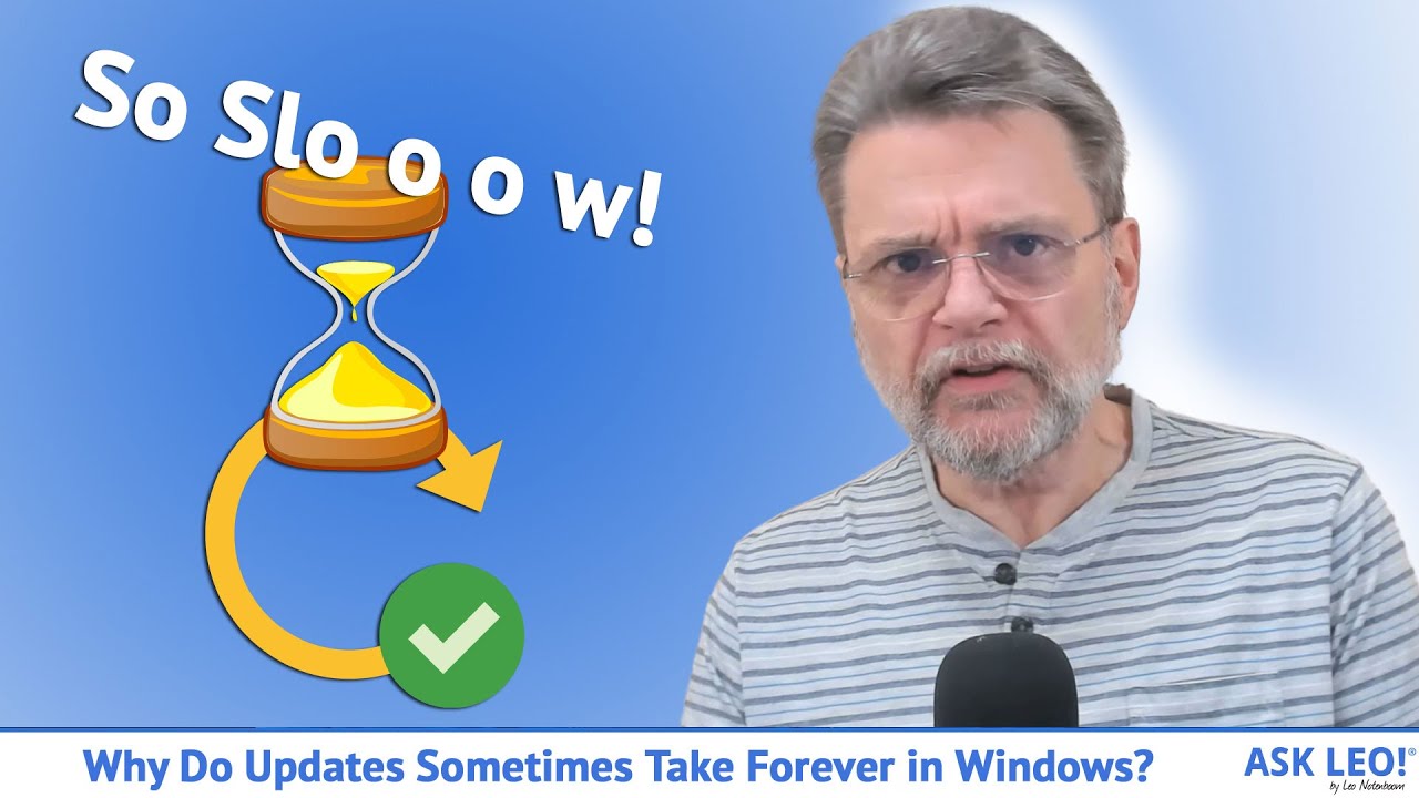 Почему обновления в Windows иногда занимают целую вечность?