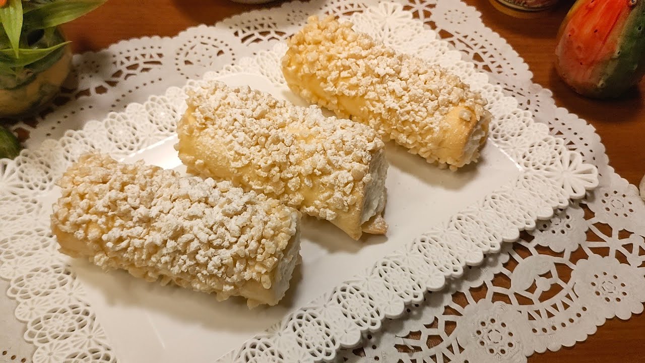 Cialdoni Siciliani che ho imparato da 1 maestro di 60 anni! Ottimo dessert - Ricetta Facile e Veloce