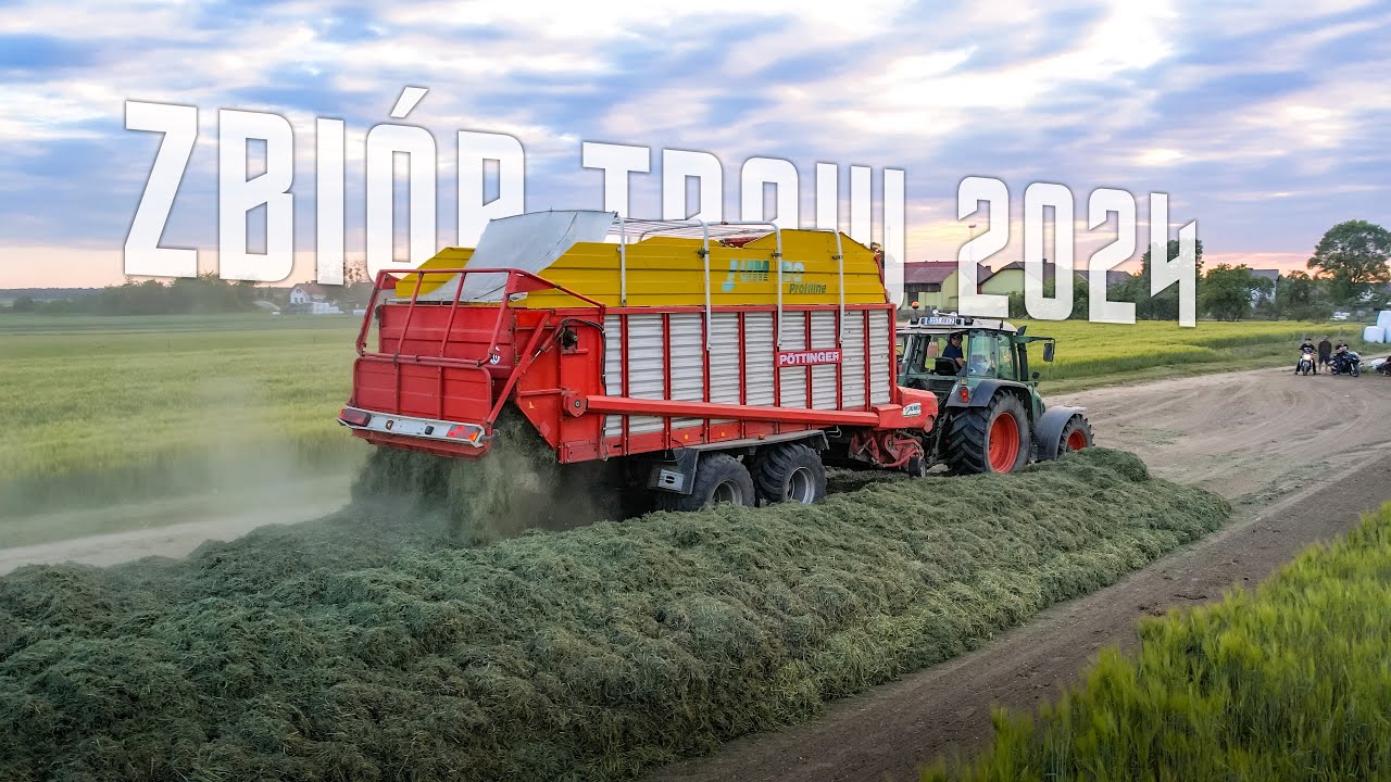 Zbiór Traw 2024 w Gospodarstwie Rolnym Skowronek | I & II Pokos