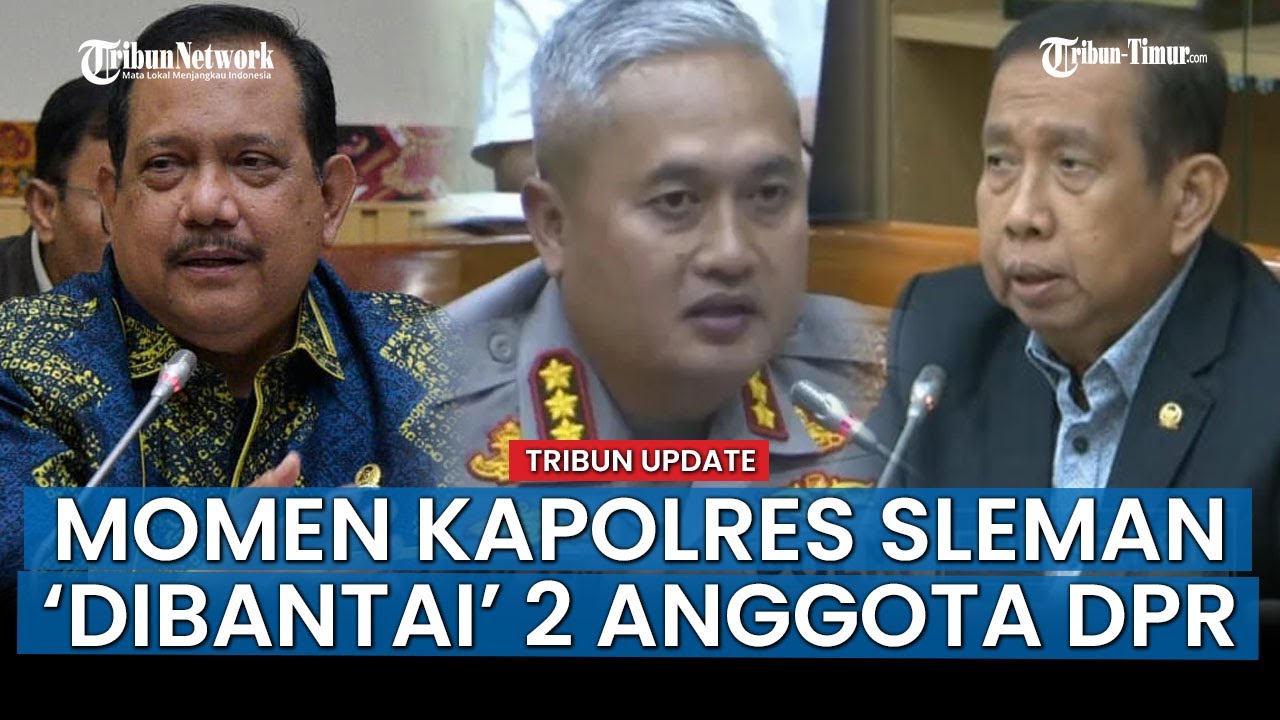 HOT NEWS; Tak Berkutik! Kapolres Sleman Diajar Kembali soal Pasal-pasal oleh 2 Jenderal Purnawirawan