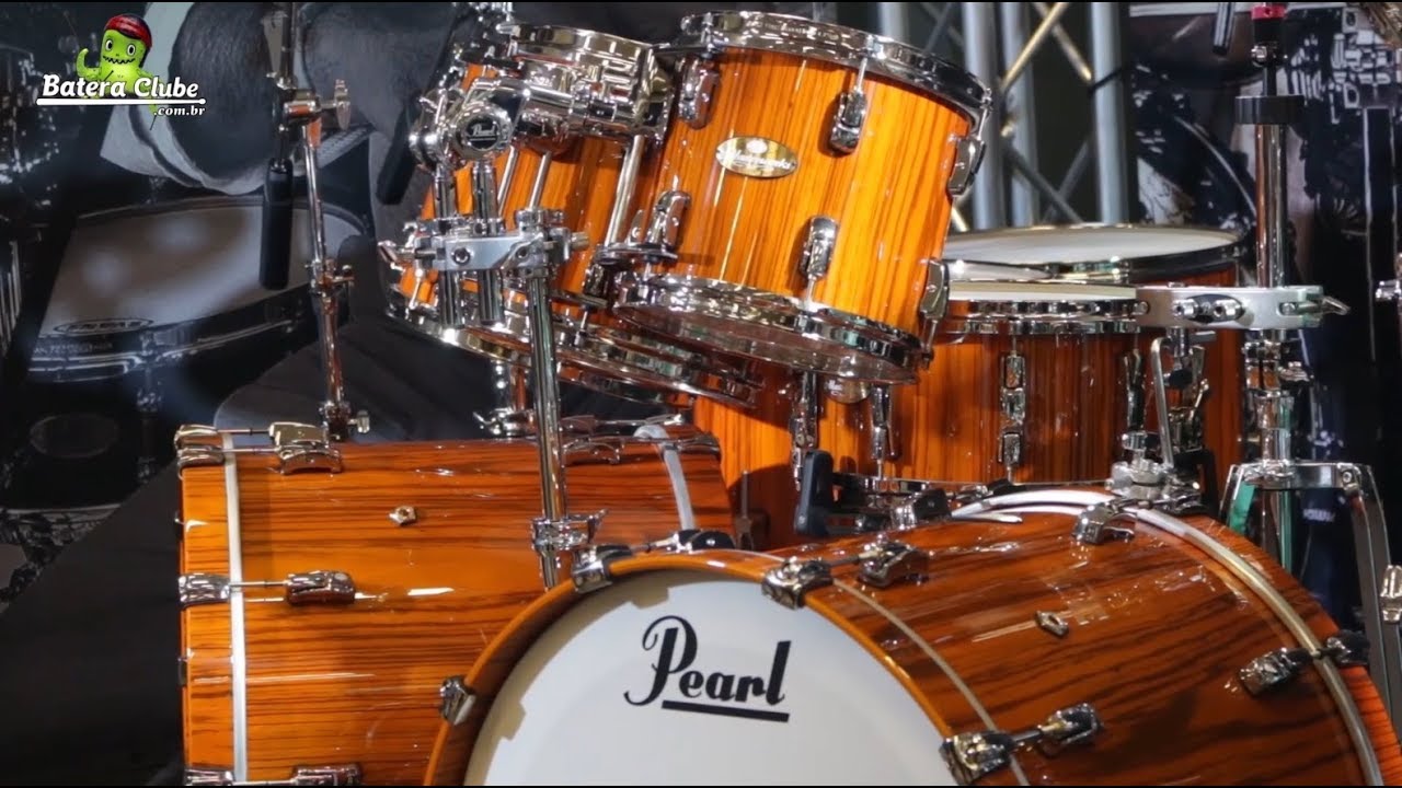 Pearl Drums na Namm Show 2018 Cobertura Batera Clube