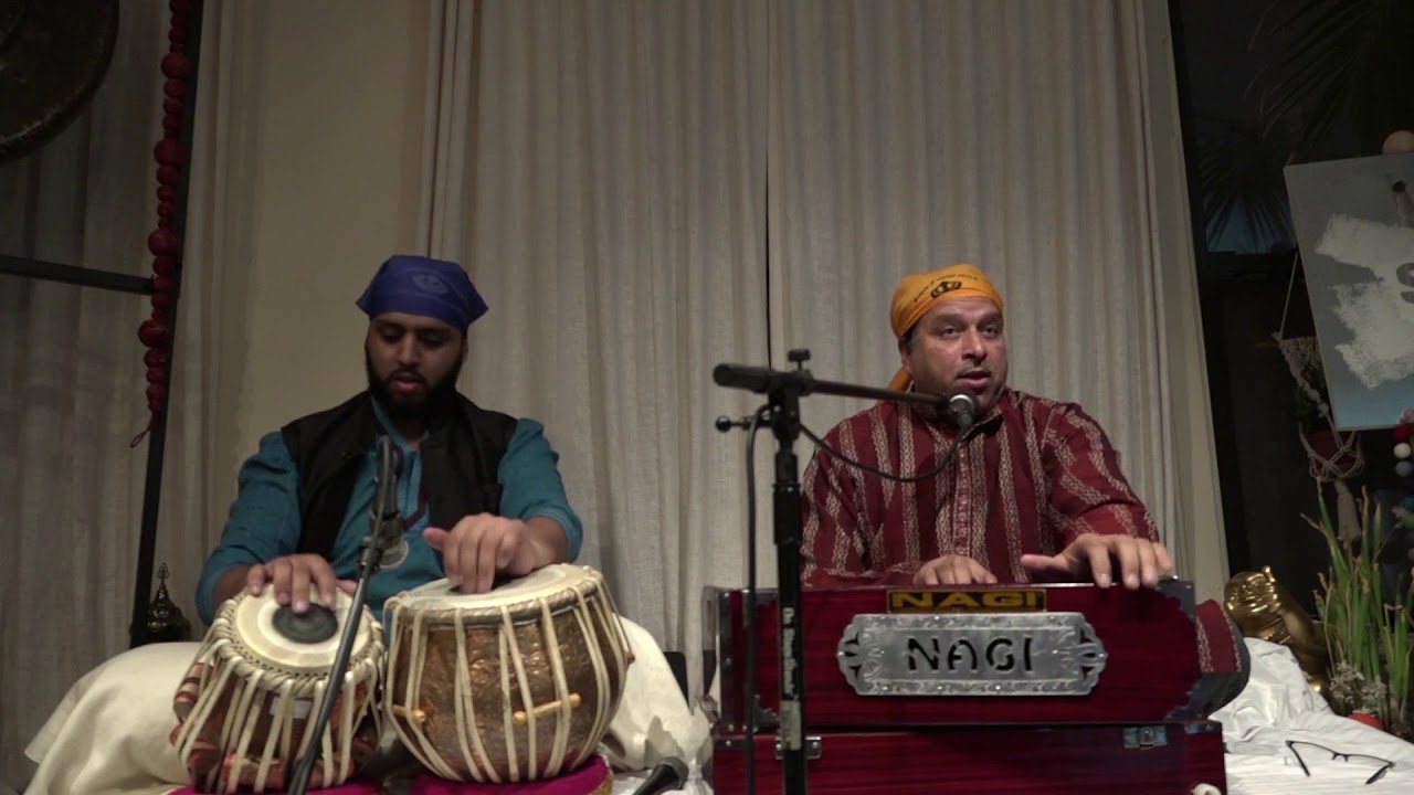 Baba ab na baso ih gaau -  Gurbani -  Marubihag - Ajay Jha  on Tabla Rajinder Persad.