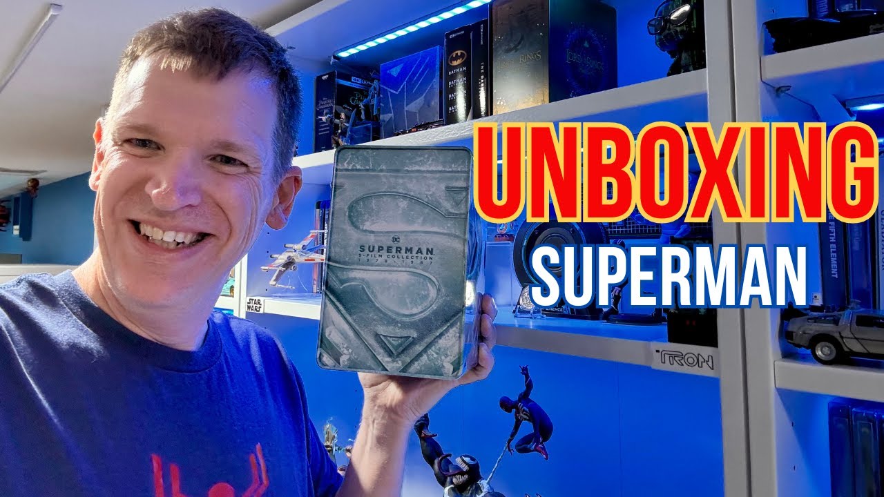 This Superman Steelbook Set is GORGEOUS! 💥 | 5-Film Unboxing