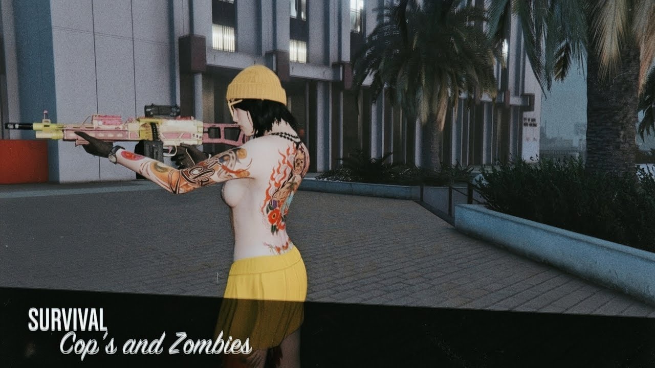 Cop's and Zombies by frankfurtammain1 GTAV Survival 