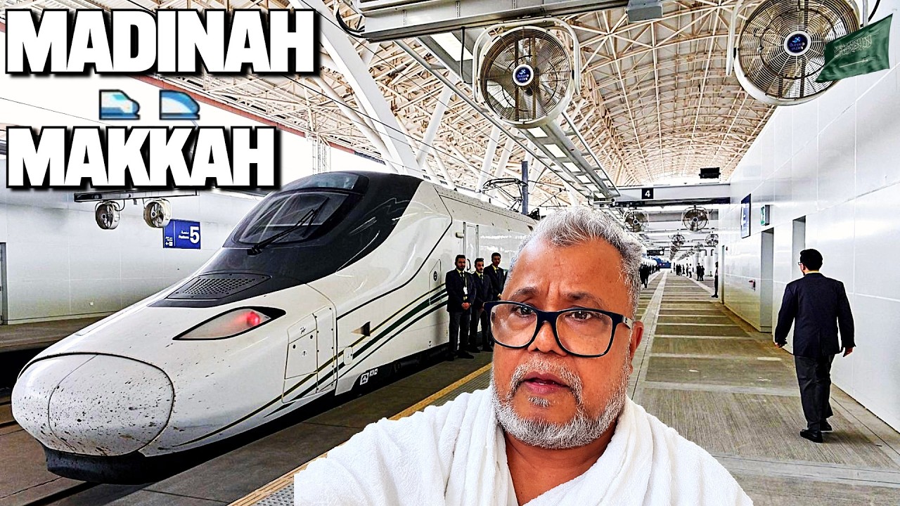 Madinah to Makkah BULLET Train an Amazing Experience 🚄 | Umrah Journey Begins🕋