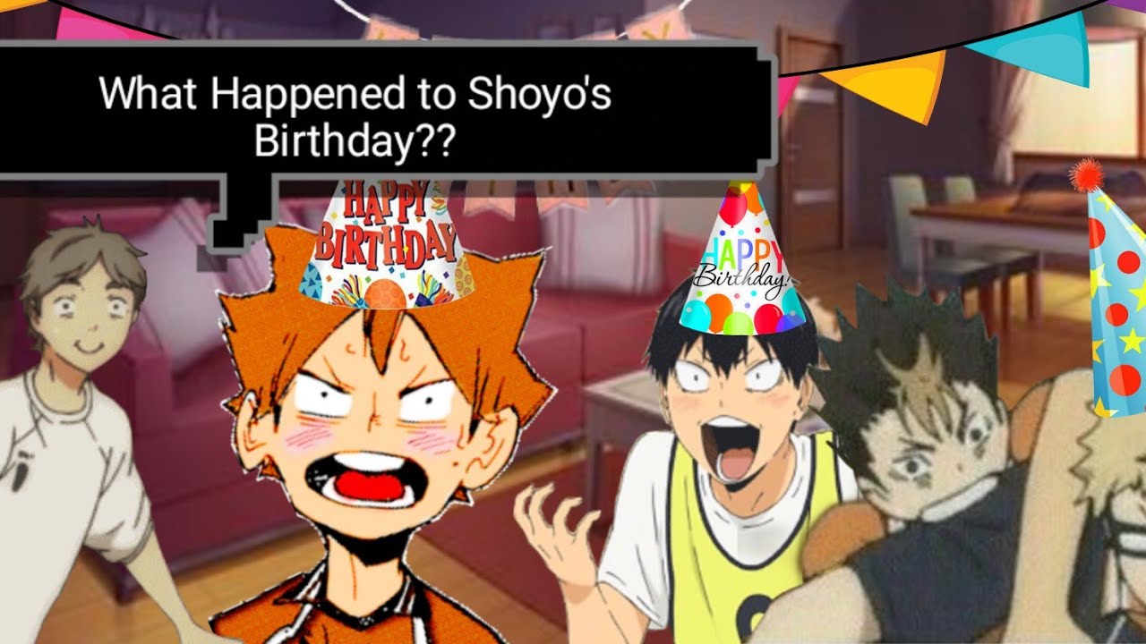 Haikyuu Text- WHAT HAPPENED TO HINATA'S BIRTHDAY PARTY?!