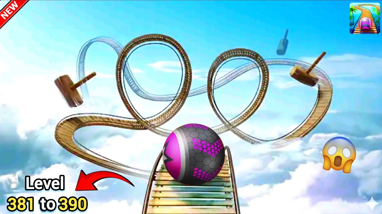 Rollance Adventure Balls, SpeedRun, Rollance Adventure Balls Portal Run Gameplay Level 381 to 390