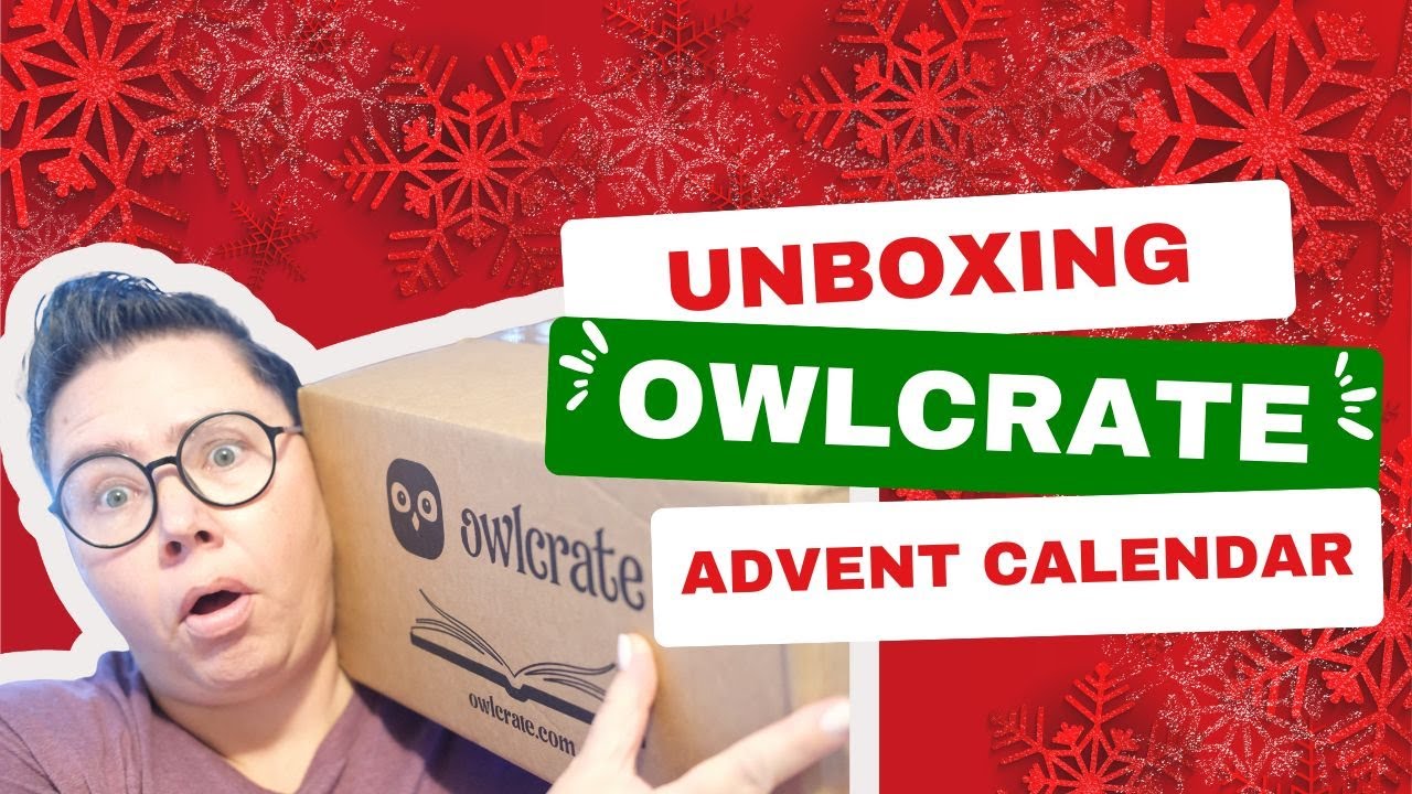 Распаковка адвент-календаря Owlcrate | Paginator Reads & Journals