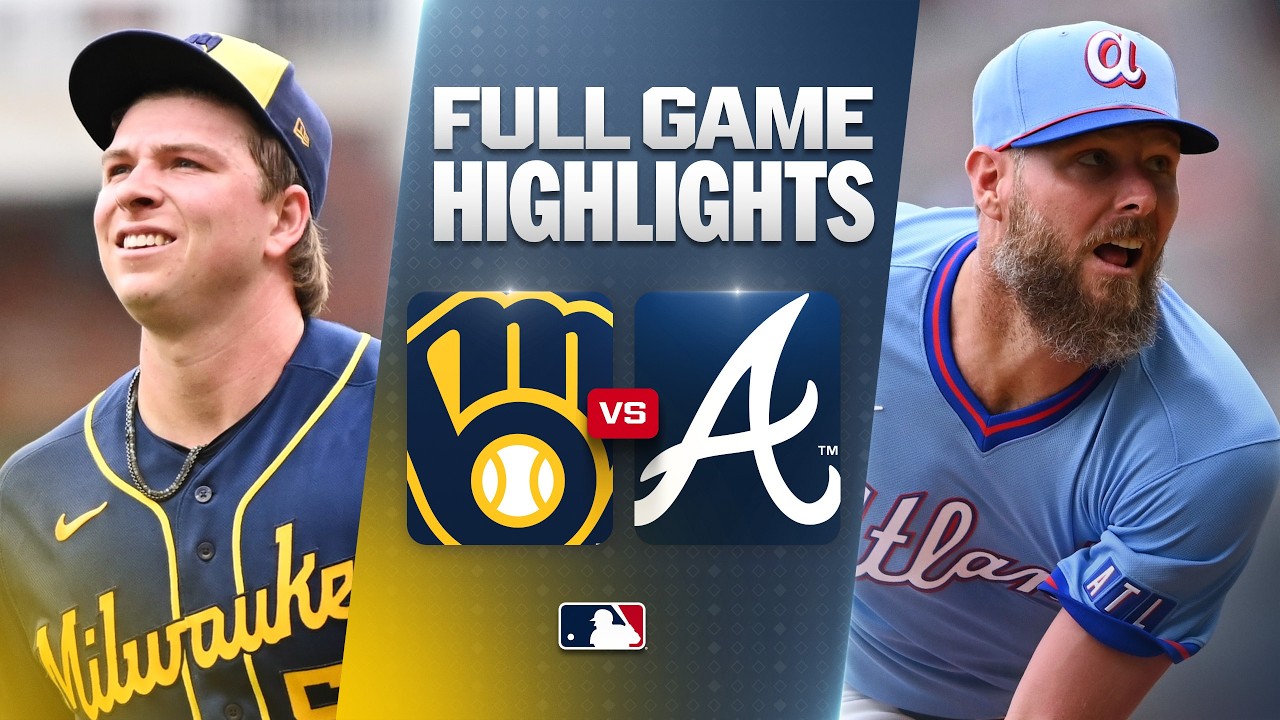 BREWERS vs. BRAVES Full Game Highlights (6/20/26) | MLB Highlights