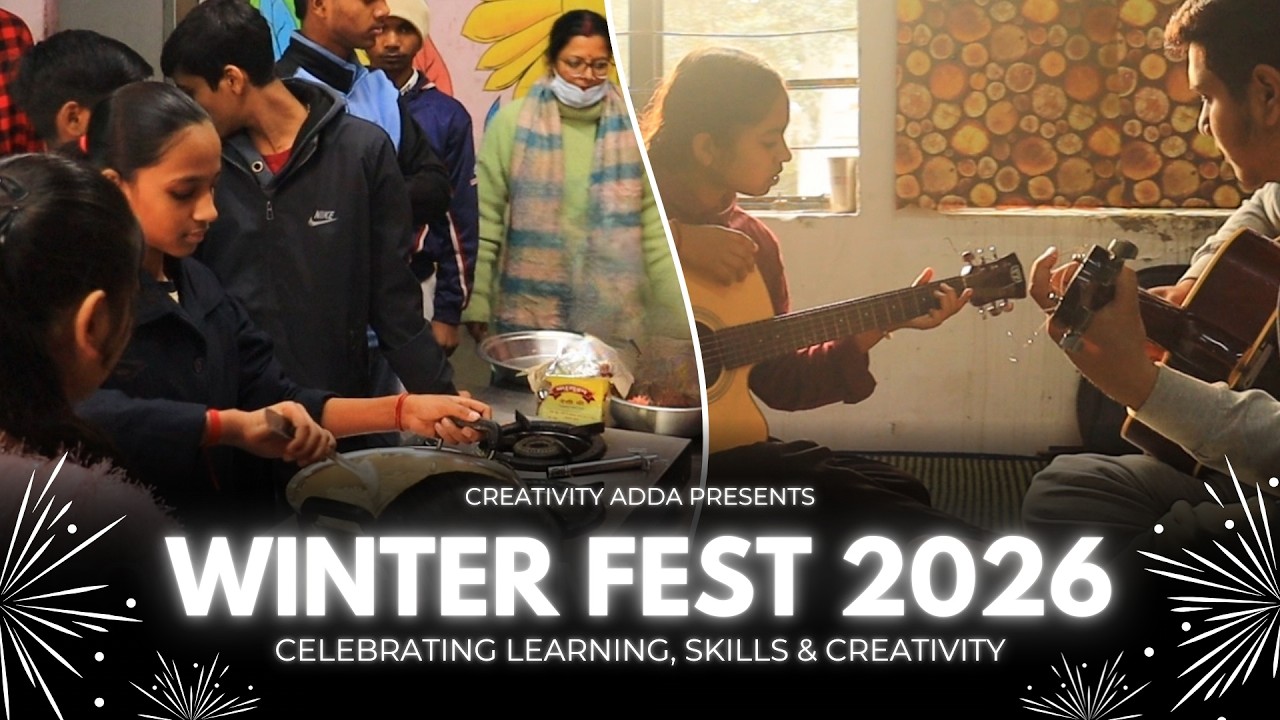 Winter Fest 2026 | Creativity Adda Winter Camp Highlights ❄️🎭🎶