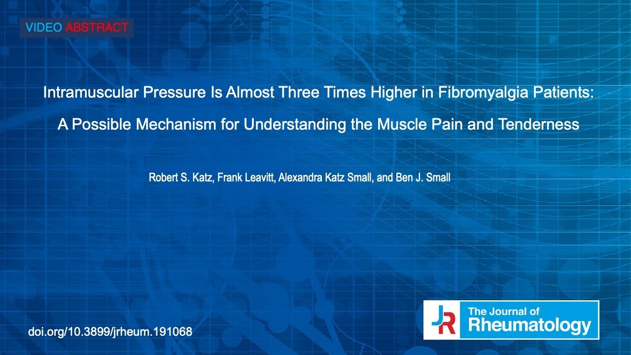 Intramuscular Pressure Is Almost Three Times Higher in Fibromyalgia Patients