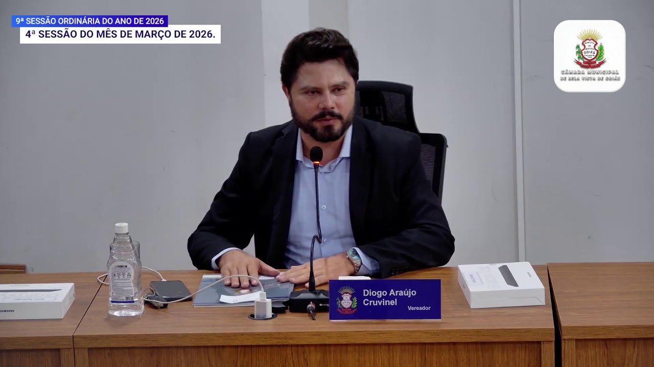 9ª SESSÃO ORDINÁRIA DO ANO DE 2026