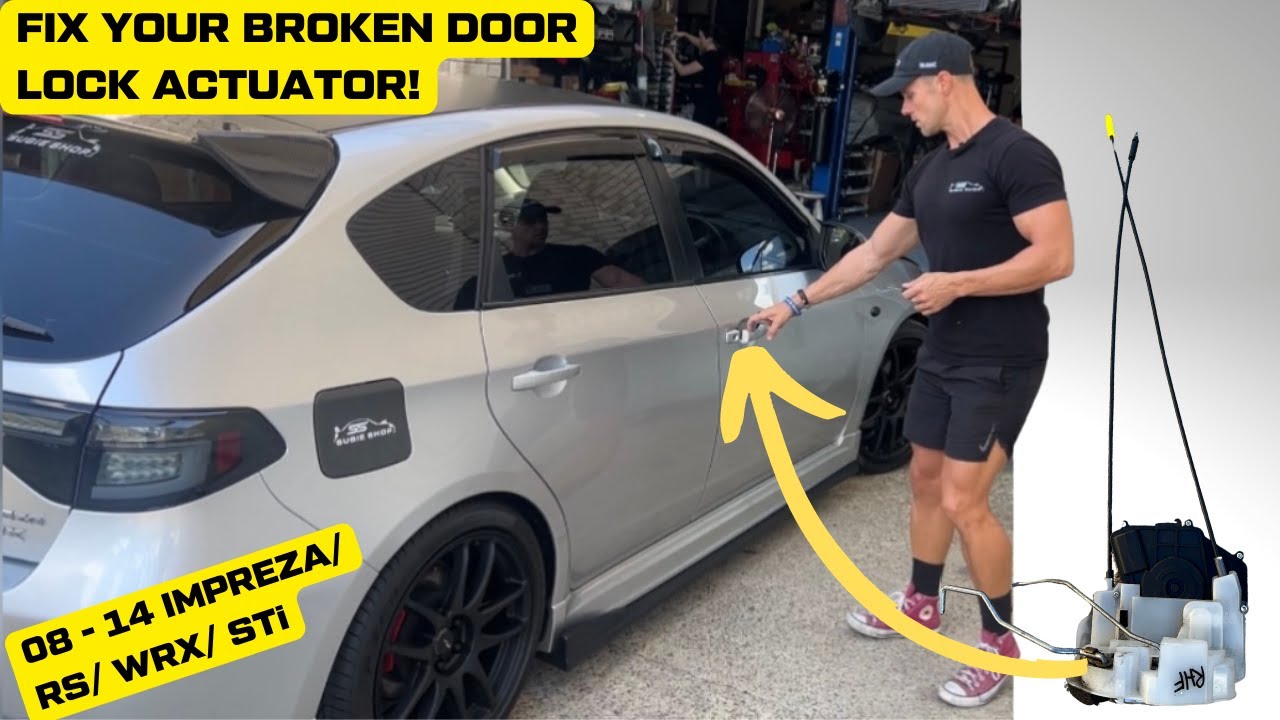 Fix your broken door lock actuator in your 08 - 14 Subaru Impreza/ WRX!