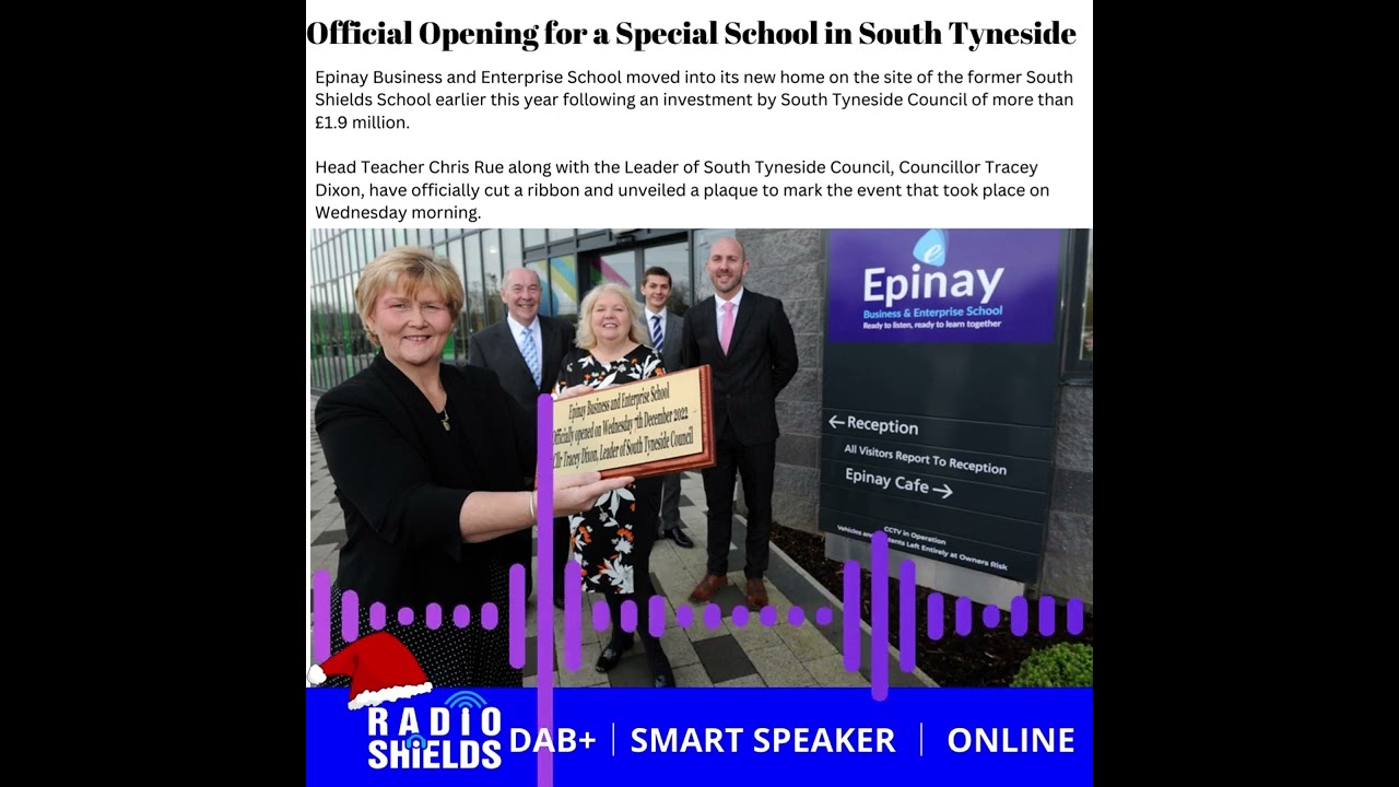 Official Opening of Epinay School, South Shields