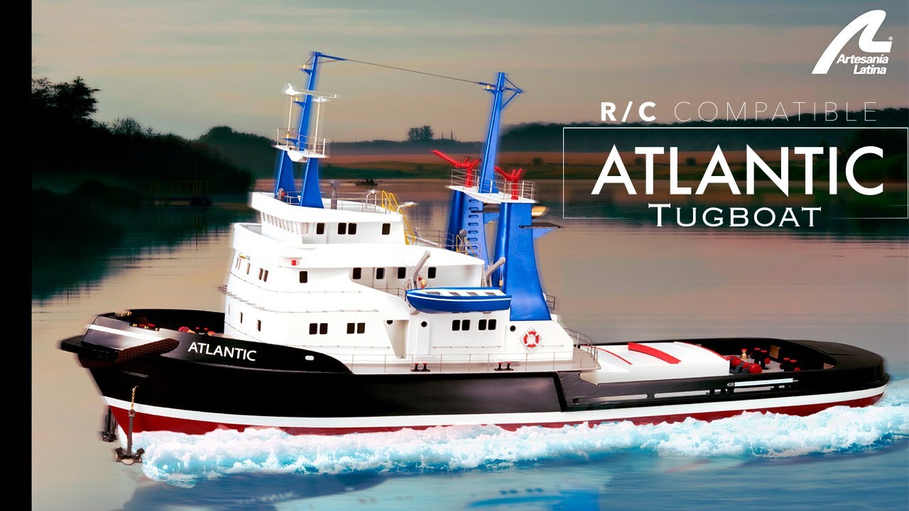 ATLANTIC Tugboat - reedition!!! ARTESANIA LATINA ref. 20210