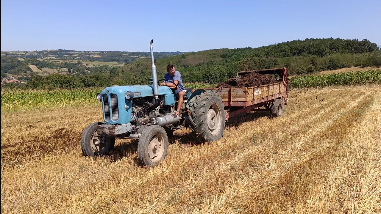 IMT 558 i Rakovica 60 / utovar i izvlačenje stajnjaka