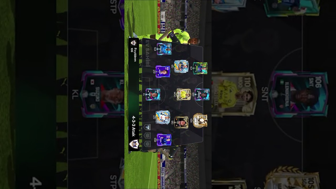 Fc mobile oyunuyoruz -ses yok biliyorum-